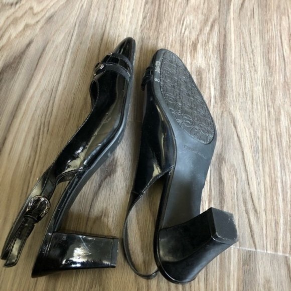 Etienne Aigner Jolene Leather Slingback Heel - Picture 5 of 8